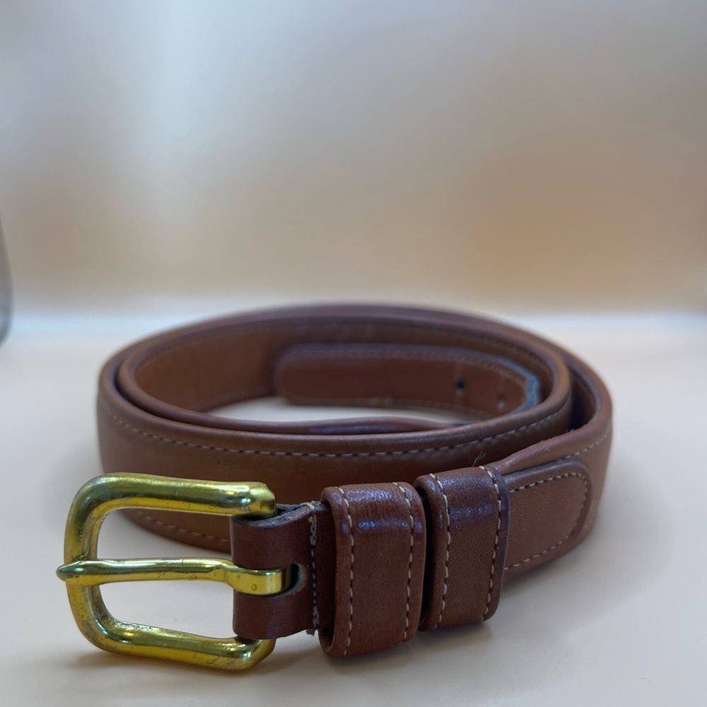 Vintage Coach Leather Belt
